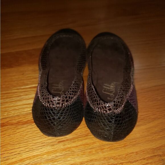 Sam & Libby brown freezing ballet flats - Picture 4 of 7